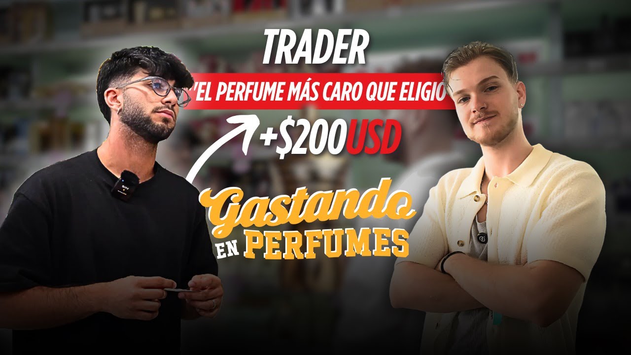 Comprando perfumes con un trader profesional | Gastando en perfumes #1