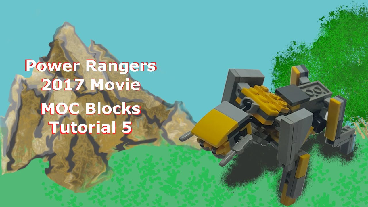 Mighty Morphin Power Rangers 2017 Movie Lego MOC Tutorial 5