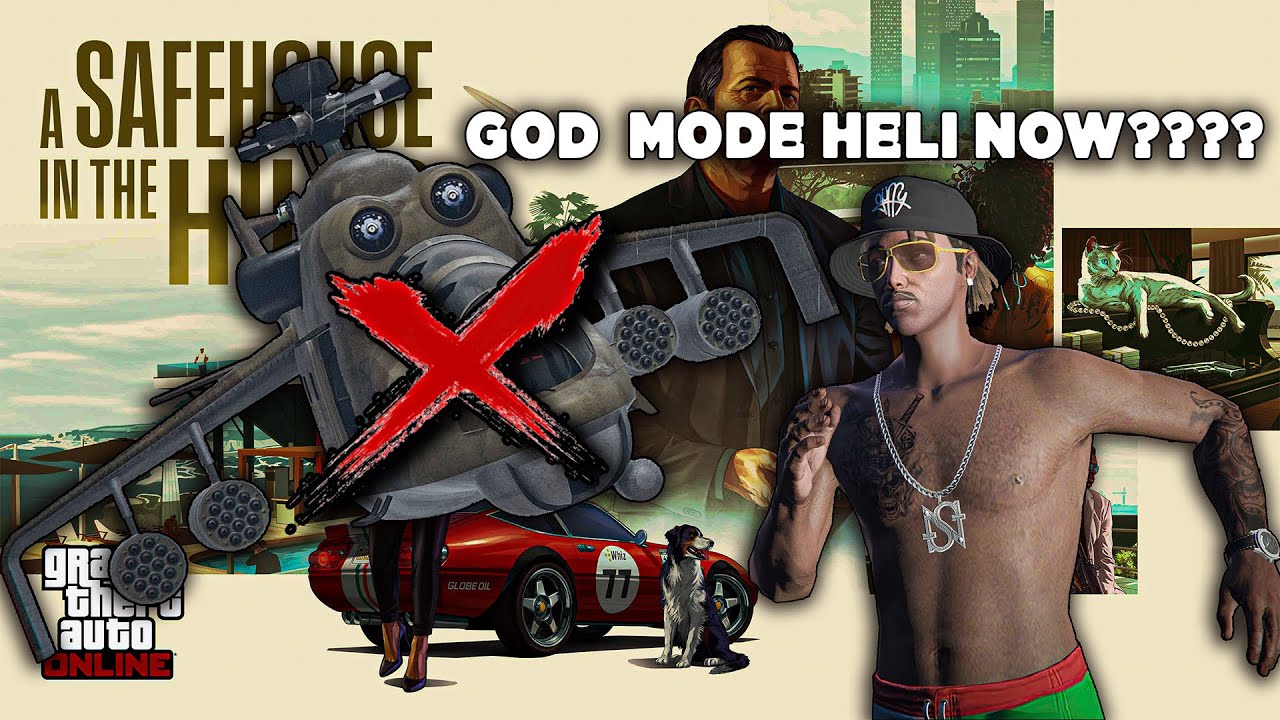 Rockstar добавили баг с вертолетом в режиме Бога (его нужно немедленно удалить) @RockstarGames
