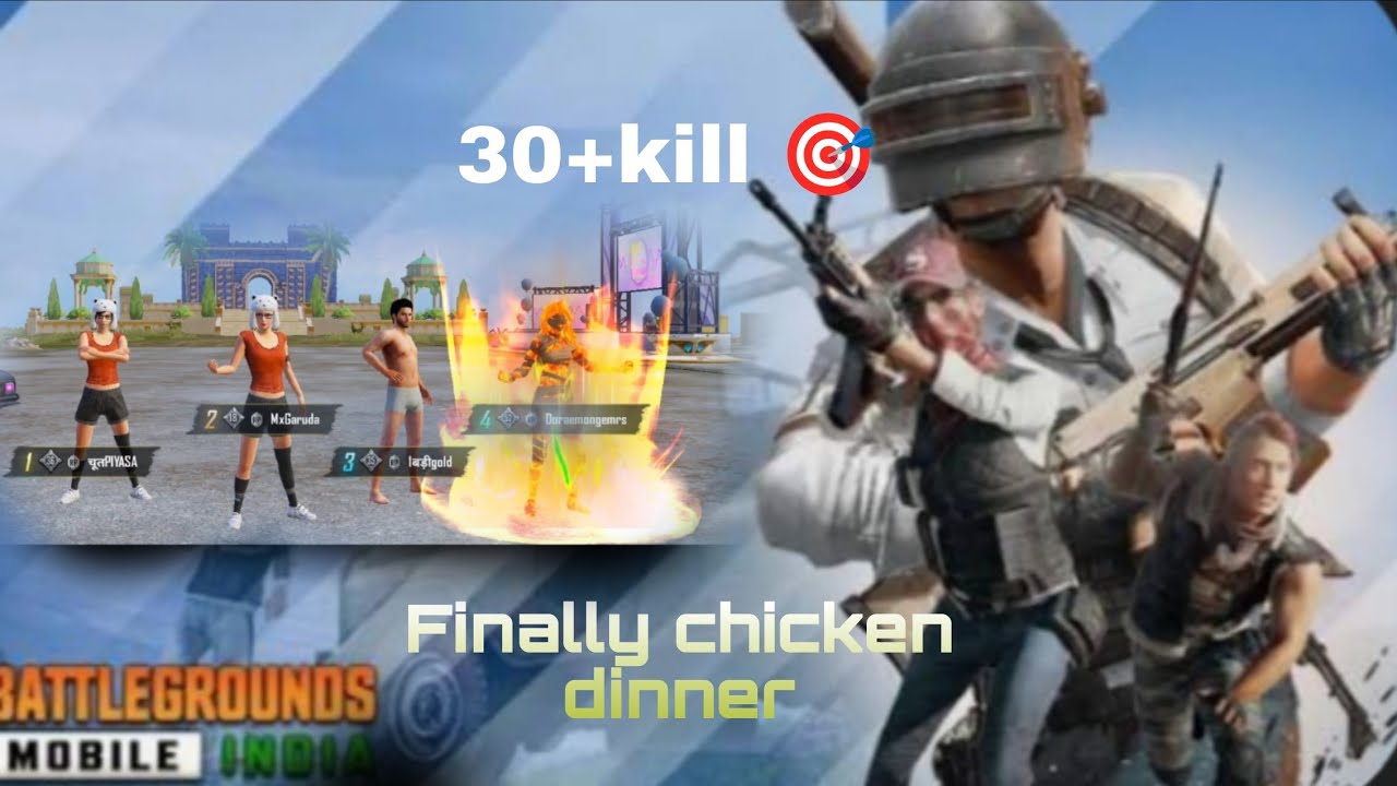 Partners targeted 30 + kills / can I do the challenge/ finally chicken dinner completed 