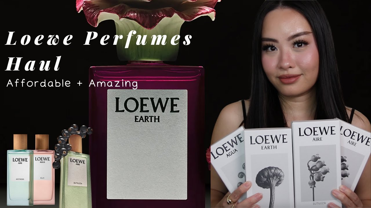 LOEWE Perfumes Haul ✨🛍