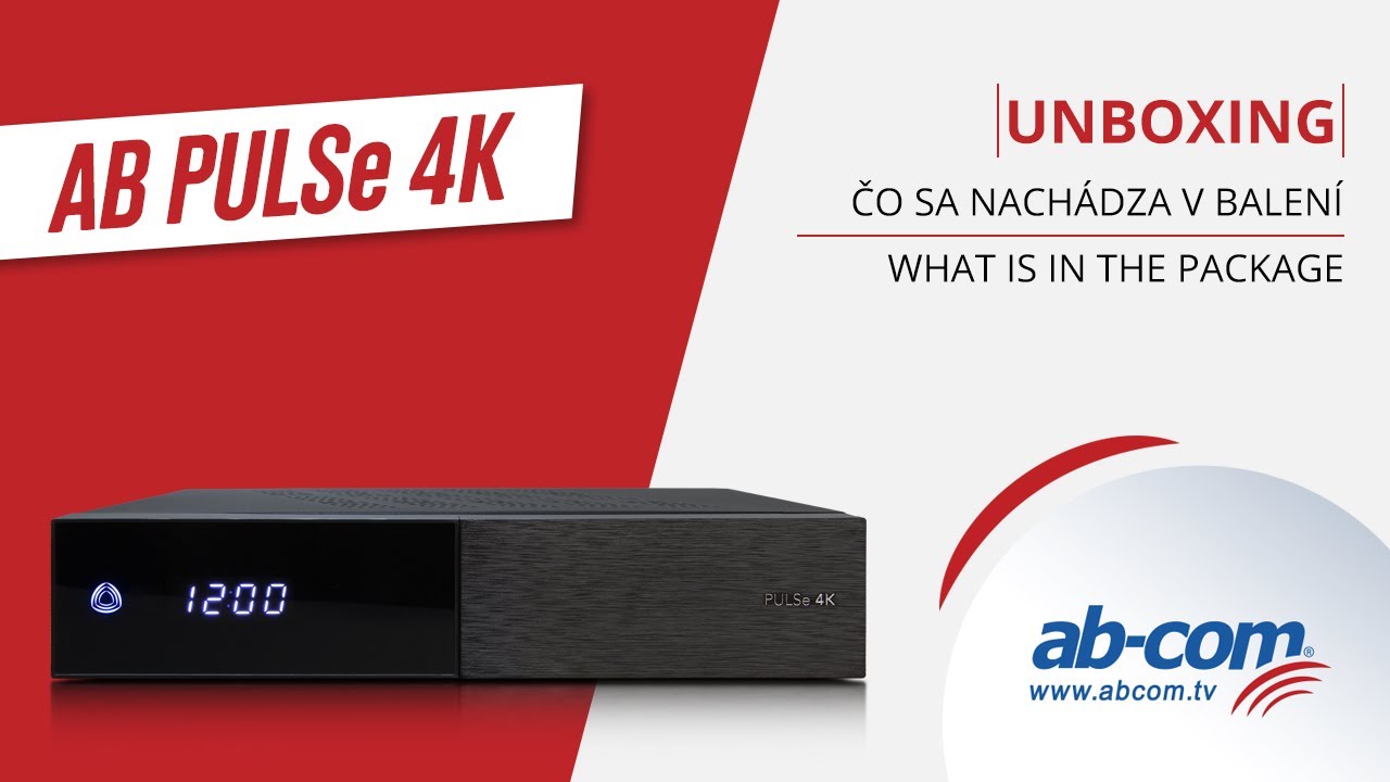 Unboxing PULSe 4K - UHD satellite receiver
