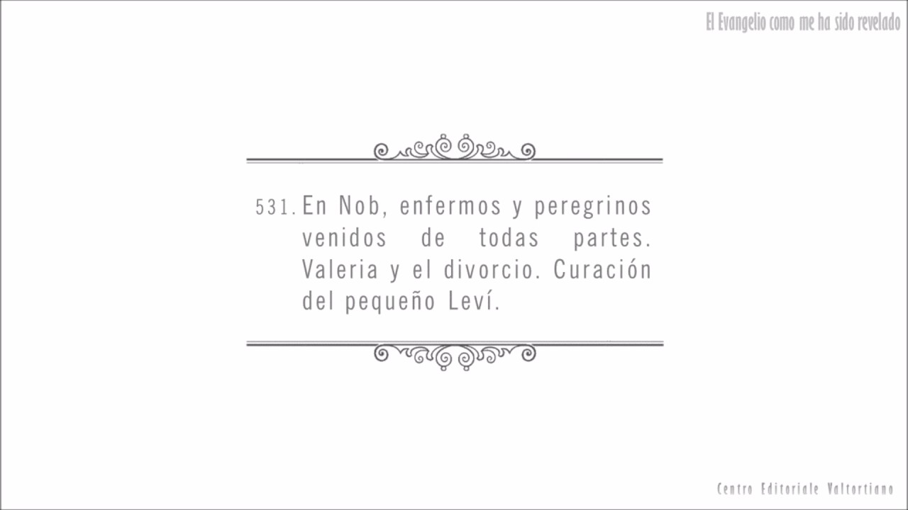 El Evangelio como me ha sido revelado: 531