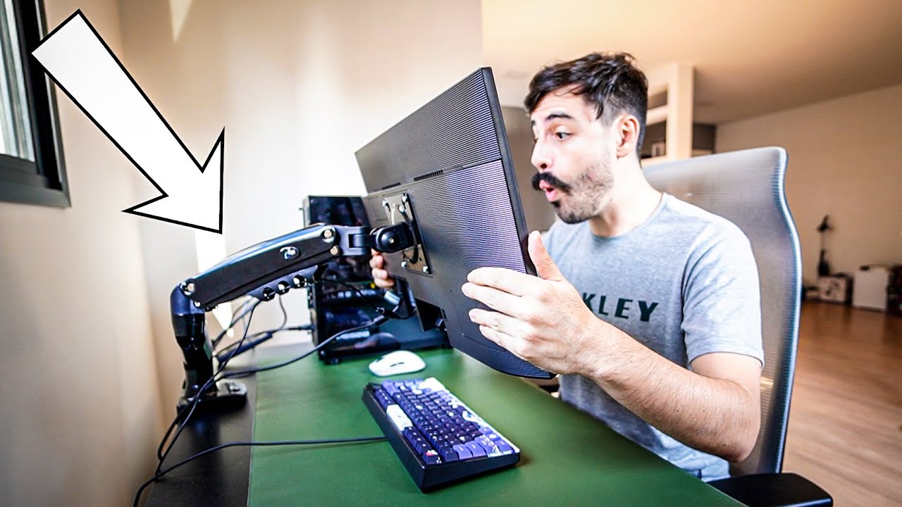 comprei o MELHOR e mais VENDIDO Suporte Articulado de Monitor - ELG F80N