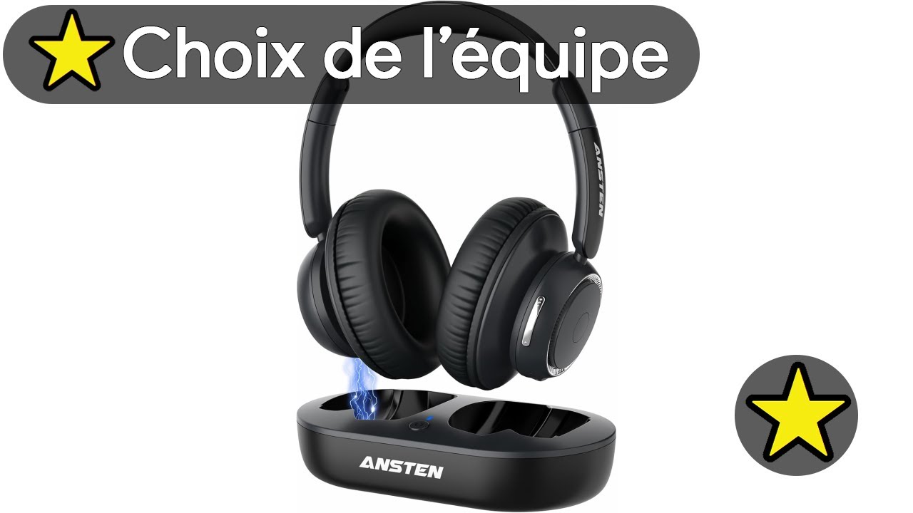 🏆 TOP 3 MEILLEUR CASQUE TV SANS FIL 2025 🎧