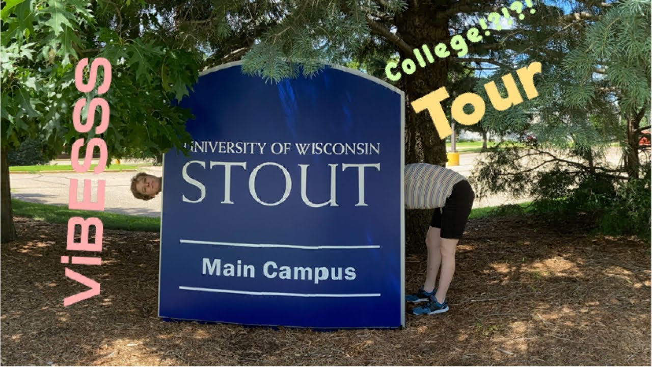 Touring UW STOUT college campus- covid diaries