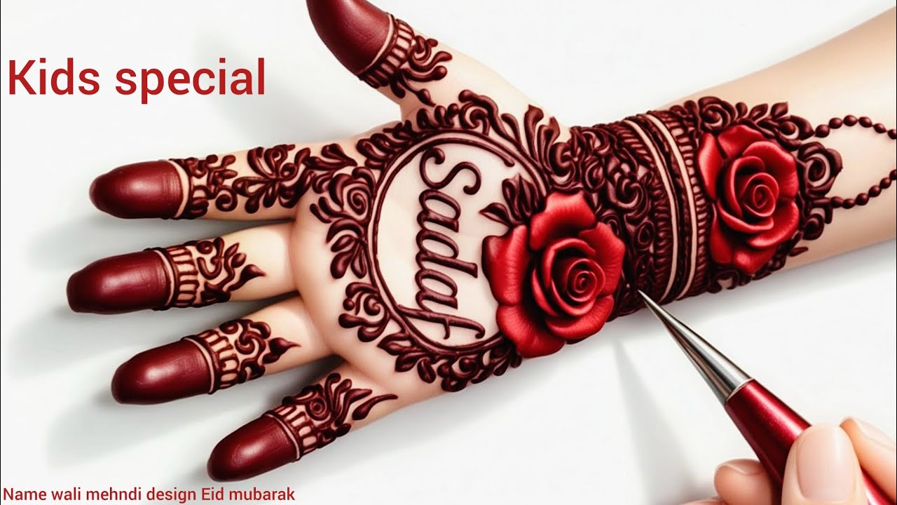 Very Easy Beautiful Mehndi Design | Mehandi Ka New Design | Mehndi Designs For Hands | Bridal Mehndi