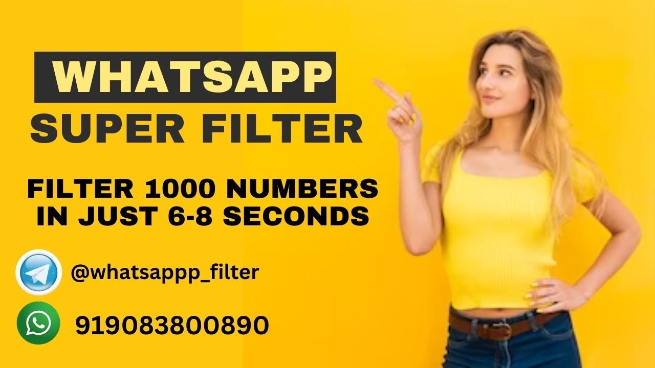 whatsapp super filter 10.0 | turbo fast number filter software | no banned issues