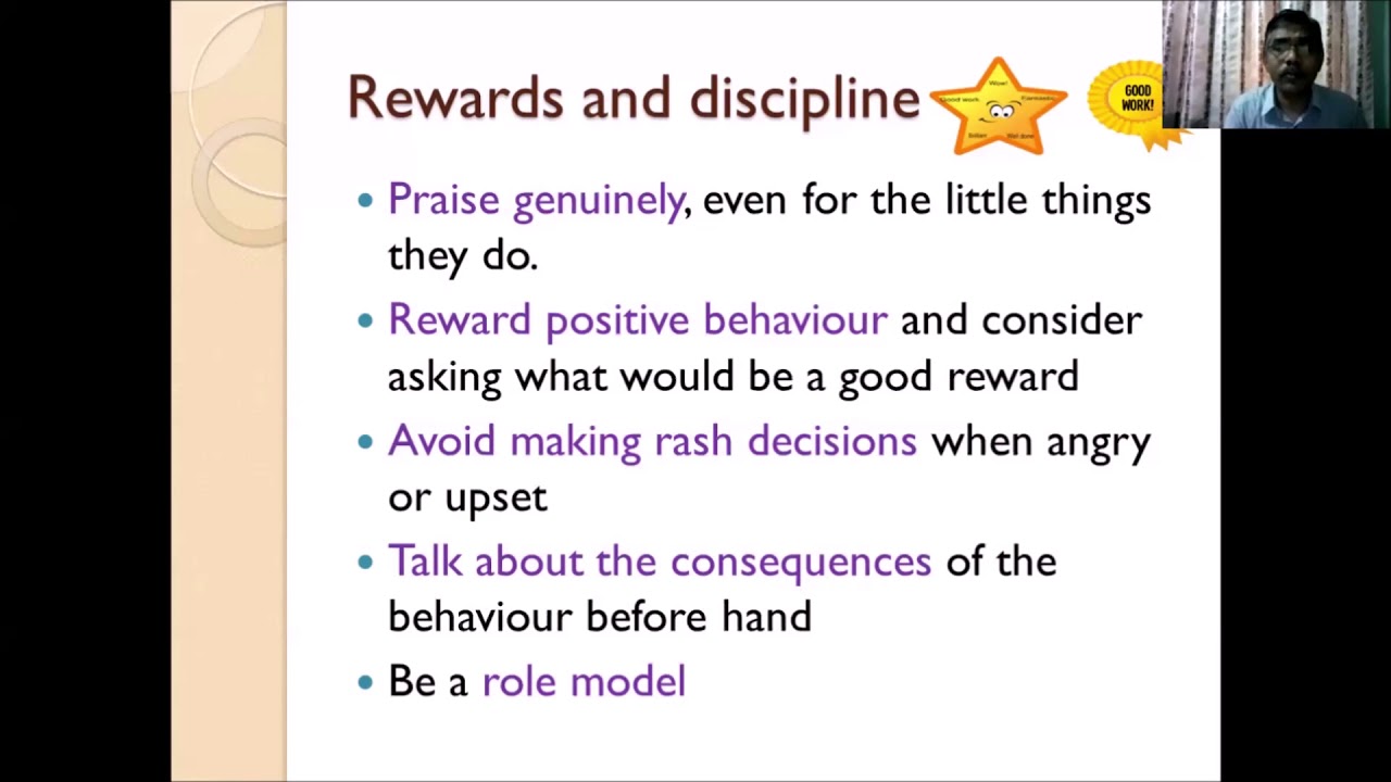 Parent management techniques by Dr M.Thomas Kishore