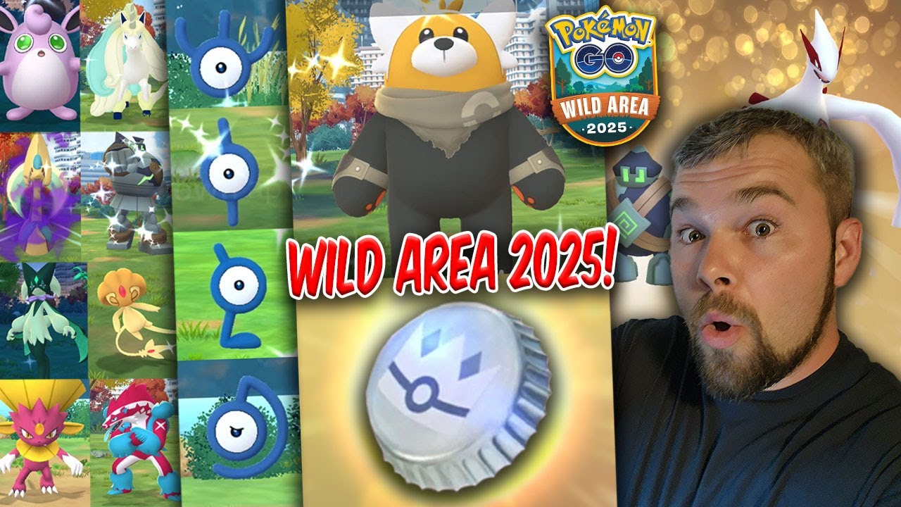 Wild Area Global 2025, день 1! Серебряная крышка от бутылки! Поймано 30 шайни! И многое другое! (...