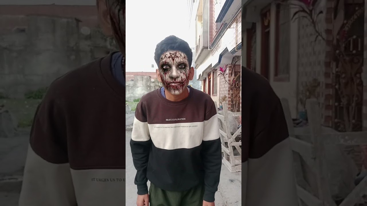 ye bhoot ha I ya viraj k papa🎃💀☠️#funny #subscribe #shortsfeed #shorts #trendingshorts