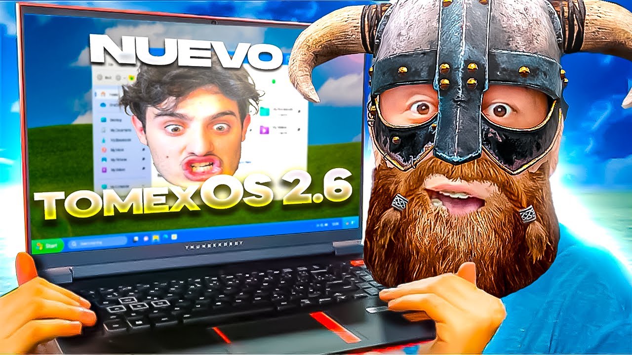 Nuevo Windows Tomex OS v2.6 MEJORADO y OPTIMIZADO / Windows para PC BAJOS RECUSOS