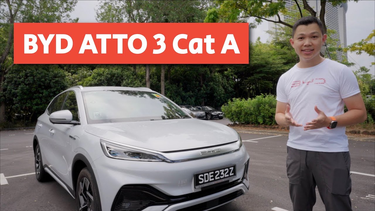 BYD ATTO 3 Cat A Review - Best Value EV in Singapore!