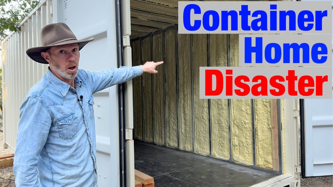 DIY Spray Foam A Terrible Idea for Shipping Container Home (Do This Instead)