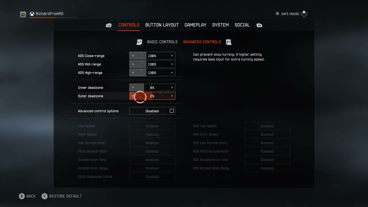 099 Warface game settings(Updated 2022-8-24)