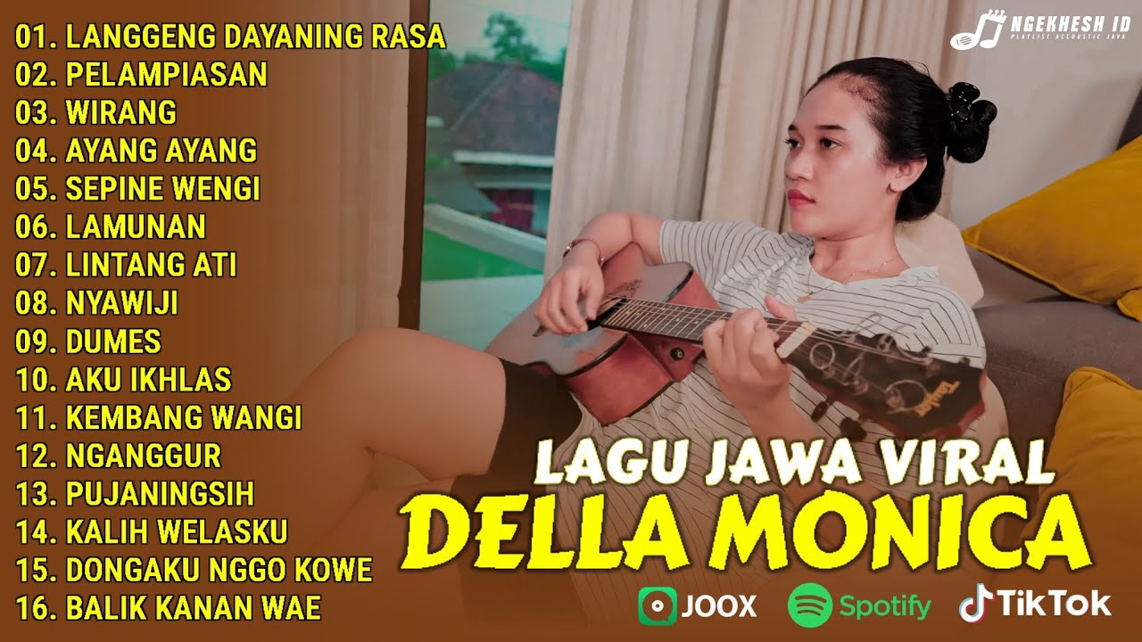 Lagu Akustik Jawa Hits Viral 2025 | Della Monica Cover | Full Album Terbaru 2025 | LDR, PELAMPIASAN