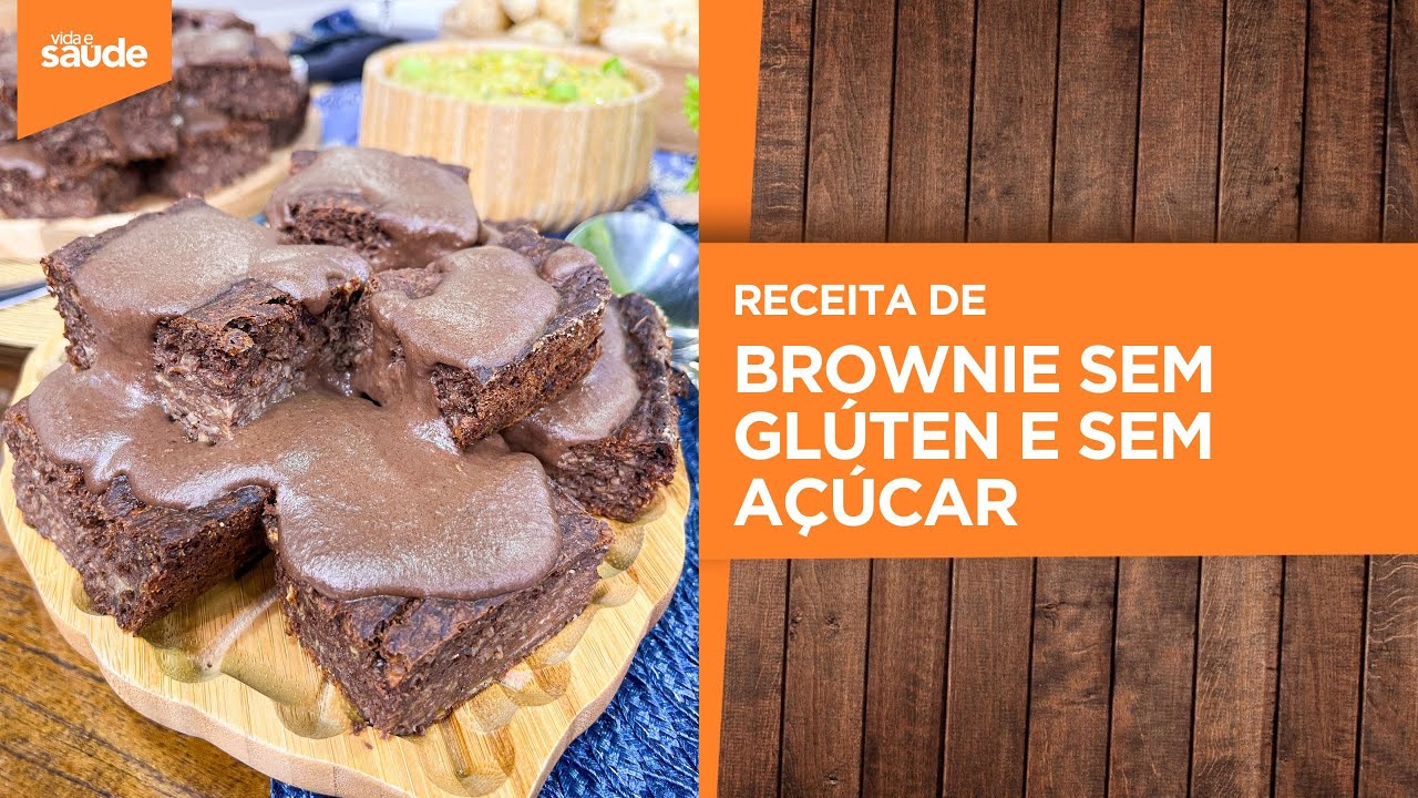 Terça na Cozinha: Alimentação Saudável - Brownie sem glúten e sem açúcar (21/11/23)