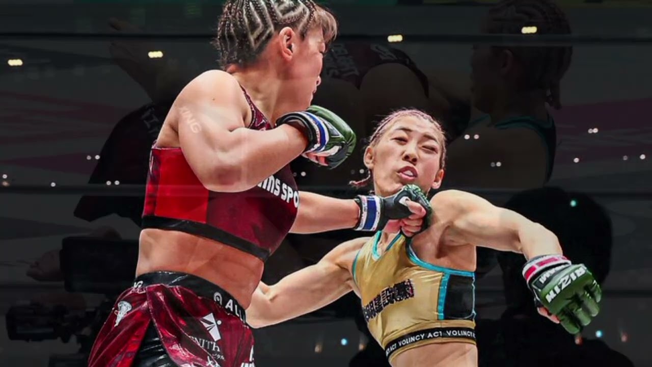 RIZIN10周年大晦日｜RENA衝撃左フックで伊澤星花からダウン奪取→王者が2R大逆襲！