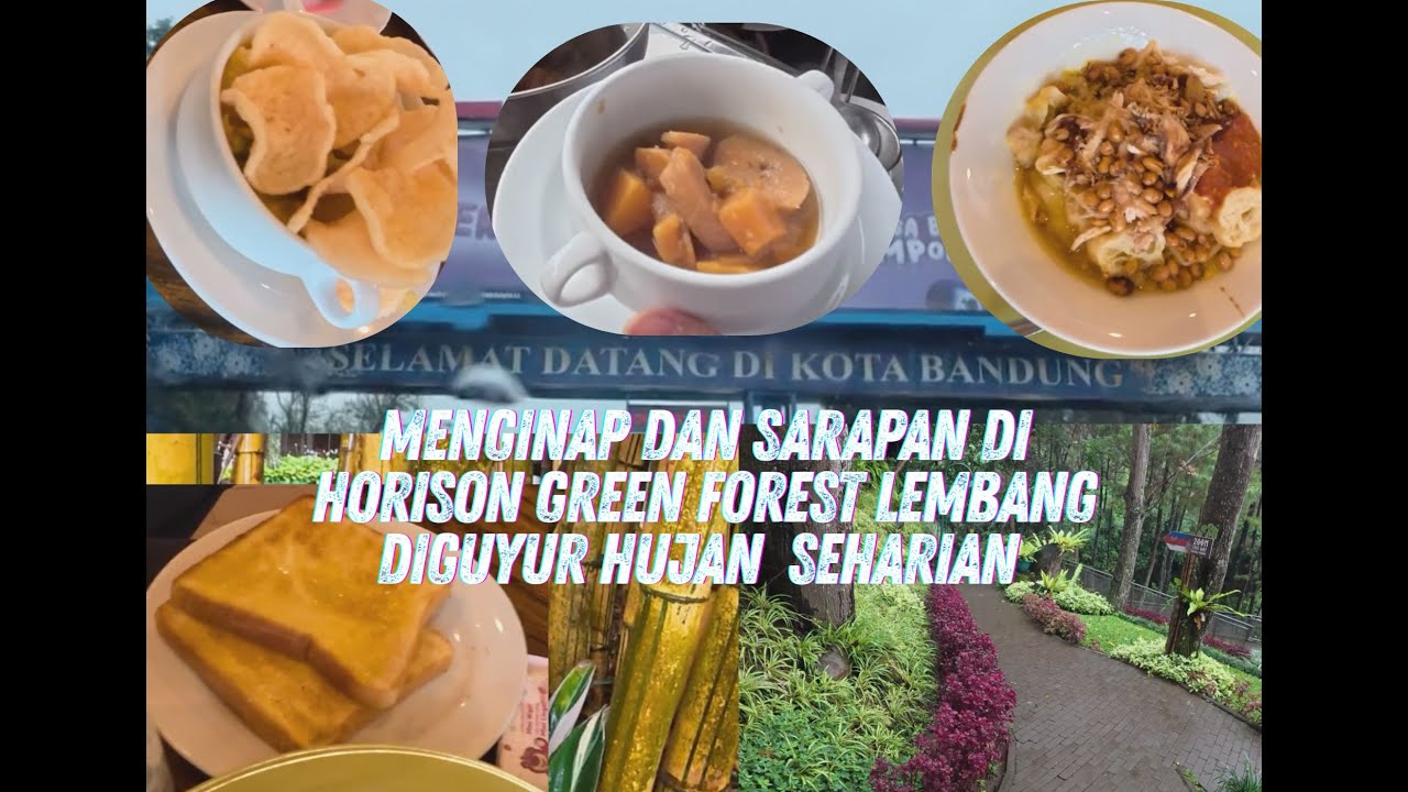 VLOG #25 - COBAIN SARAPAN DI HORISON GREEN FOREST RESORT & WEDDING