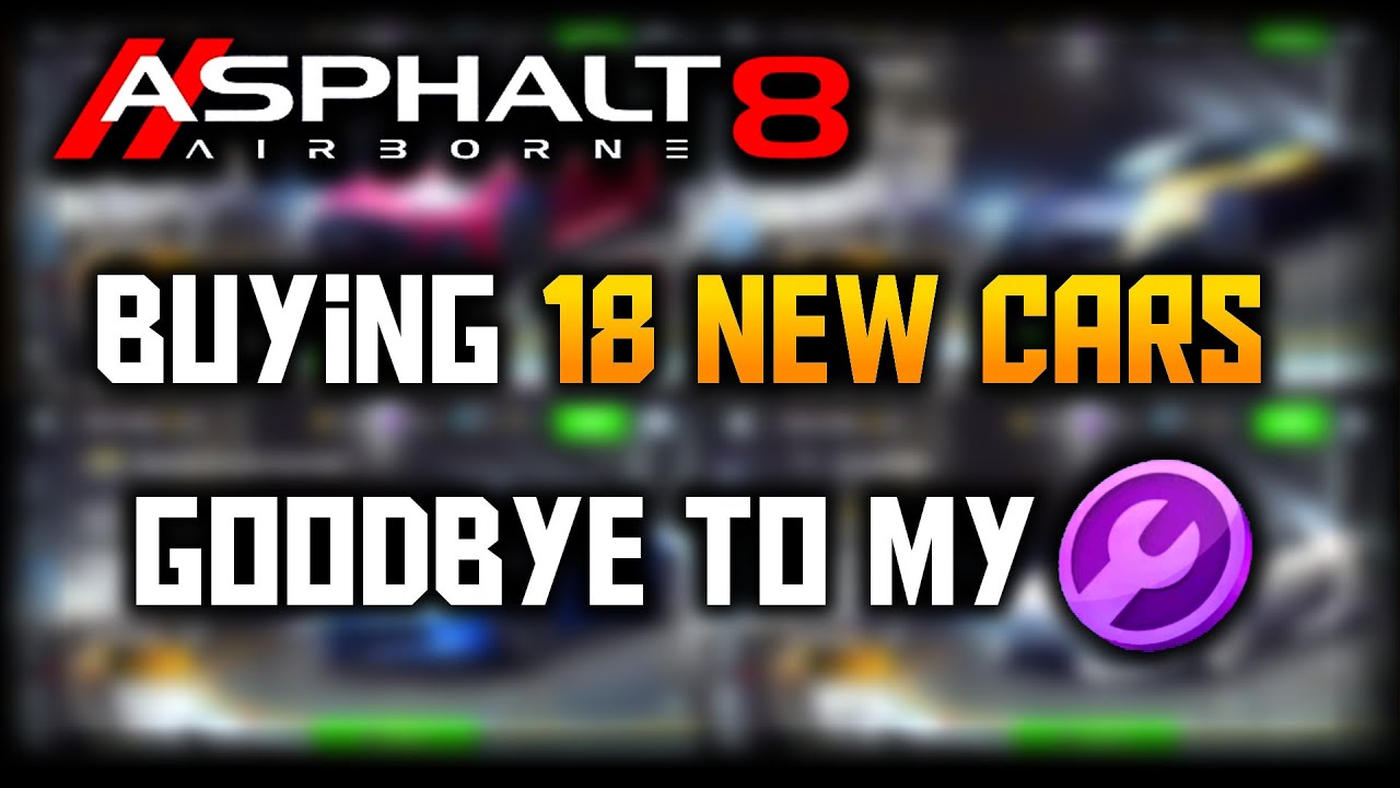 Massive Car Buying SPREE!! So Many Fusion Coins Spent!! (Asphalt 8)