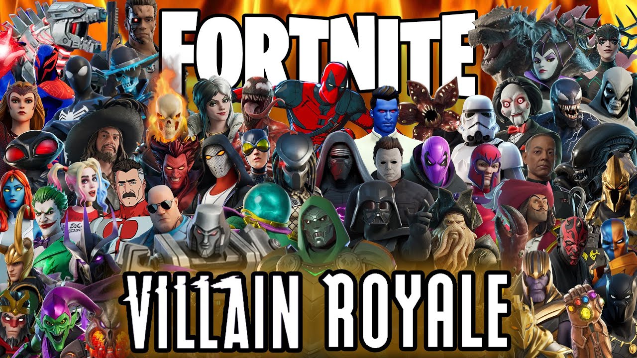 Fortnite Villain Royale | Пользовательский матч «Королевская битва»