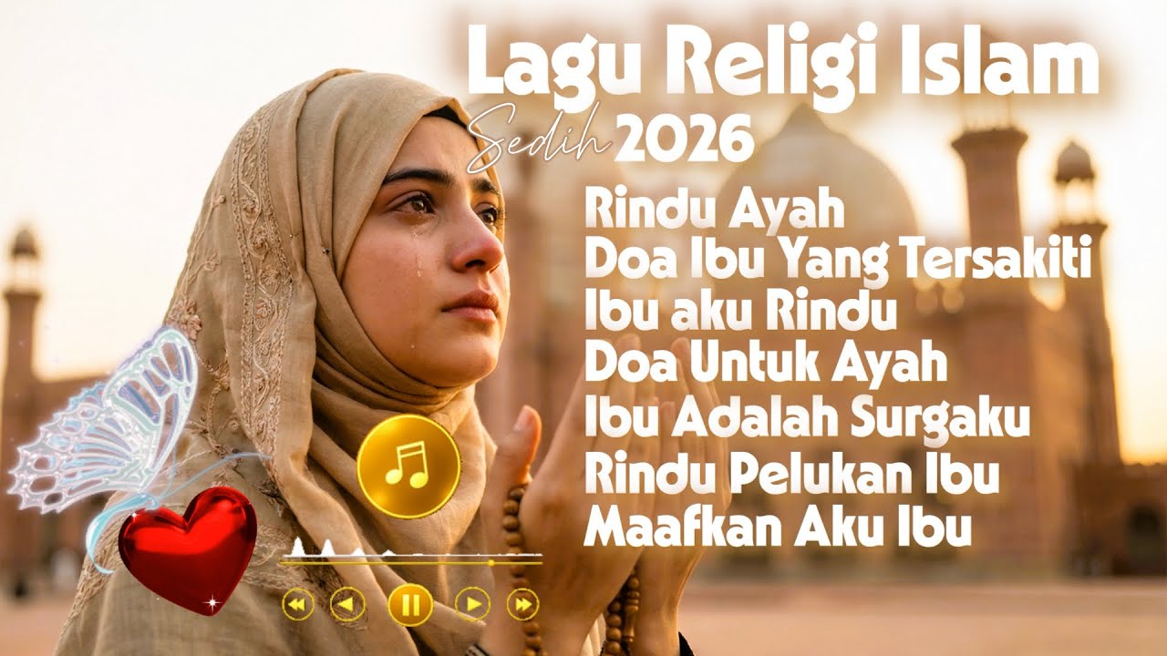 Full Album Lagu Religi Islam Pilihan Paling sedih 2026 || RINDU AYAH || penyejuk Hati dan Jiwa