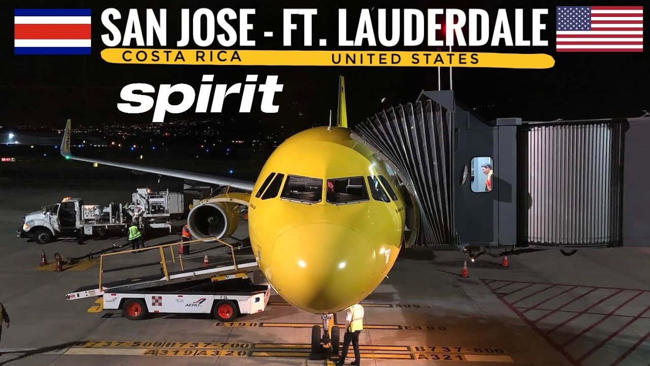 TRIPREPORT | Spirit Airlines (ECONOMY) | Airbus A321 | San Jose - Ft. Lauderdale