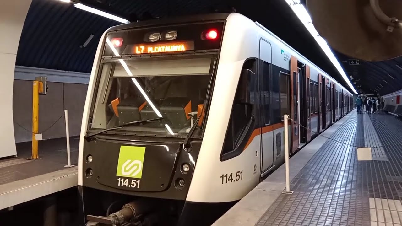 FGC serie 114 | Línea 7: Gràcia - Av. Tibidabo - El Putxet