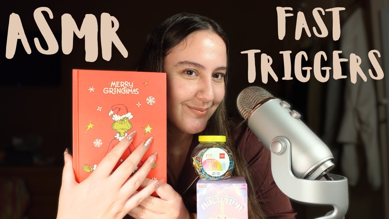 Fast & Aggressive ASMR 🔥 | Chaotic Triggers , INSTANT Tingles ✨