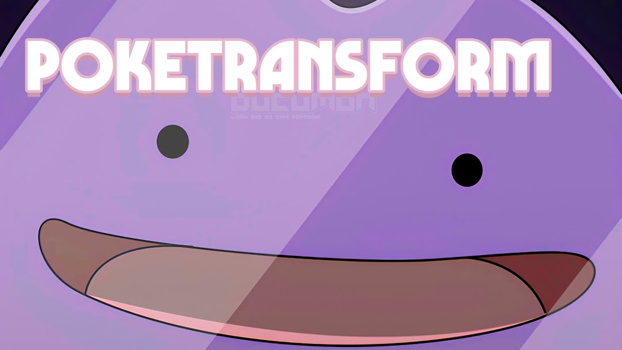 PokeTransform - GBA ROM Hack, Ditto with  transformation system, new story about mythical egg