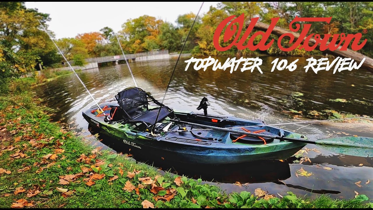 Oldtown Topwater 106 (Sportsman 106) Fishing Review 2024 | Kayak Pond Fishing (Bass & Pike)