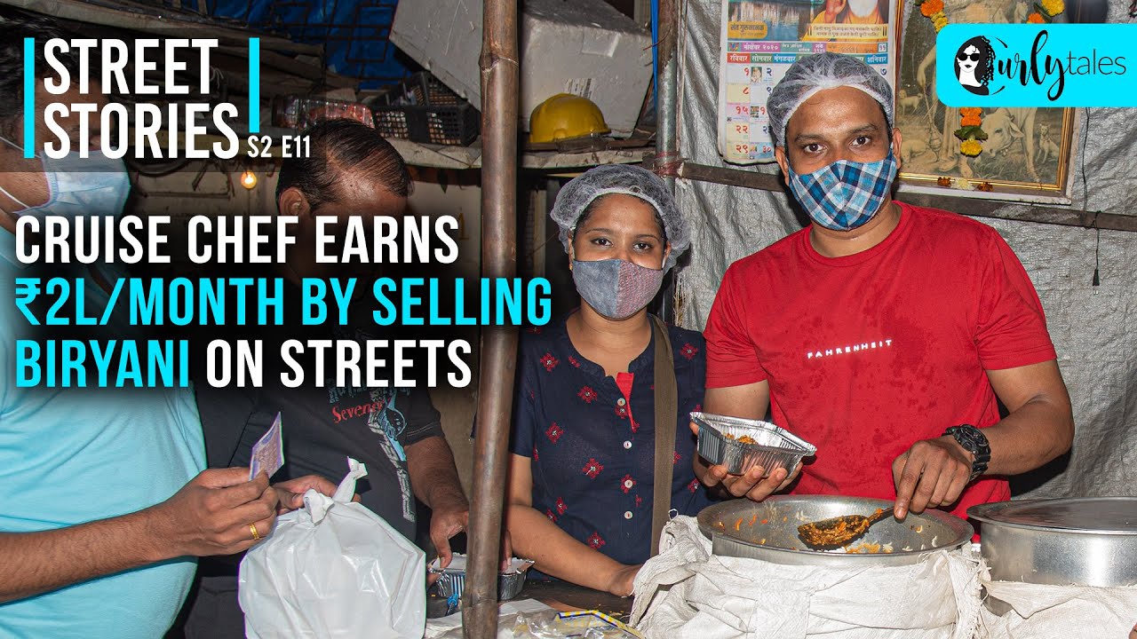 Cruise Chef Now Sells Biryani On Dadar Streets; Earns Over ₹2Lakhs Per Month |Street Stories S2 Ep11