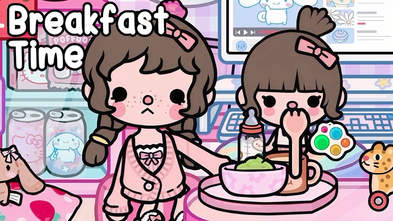 Making Breakfast for My Daughter 🥣🍳 Bella & Mimi | Toca Boca Life Story
