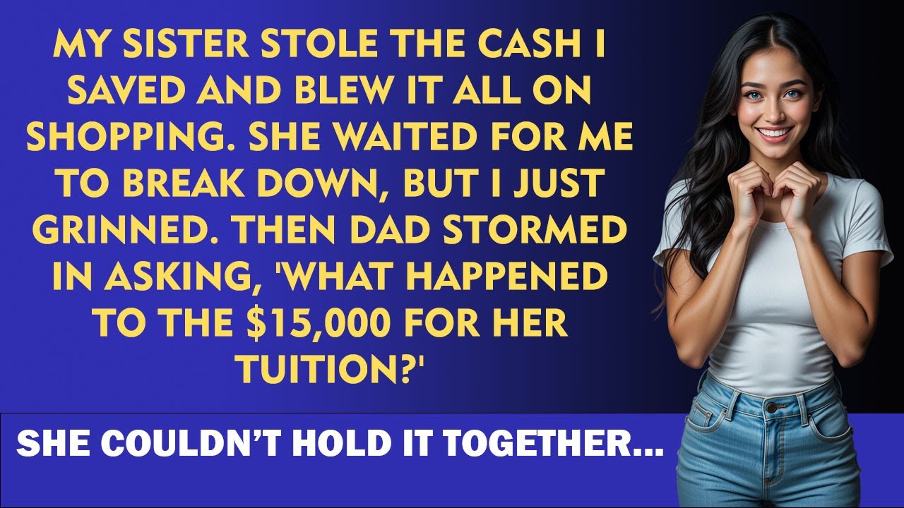 “My Sister Stole Money From My Room—She Expected Me to Cry, But Instead I Smiled…”