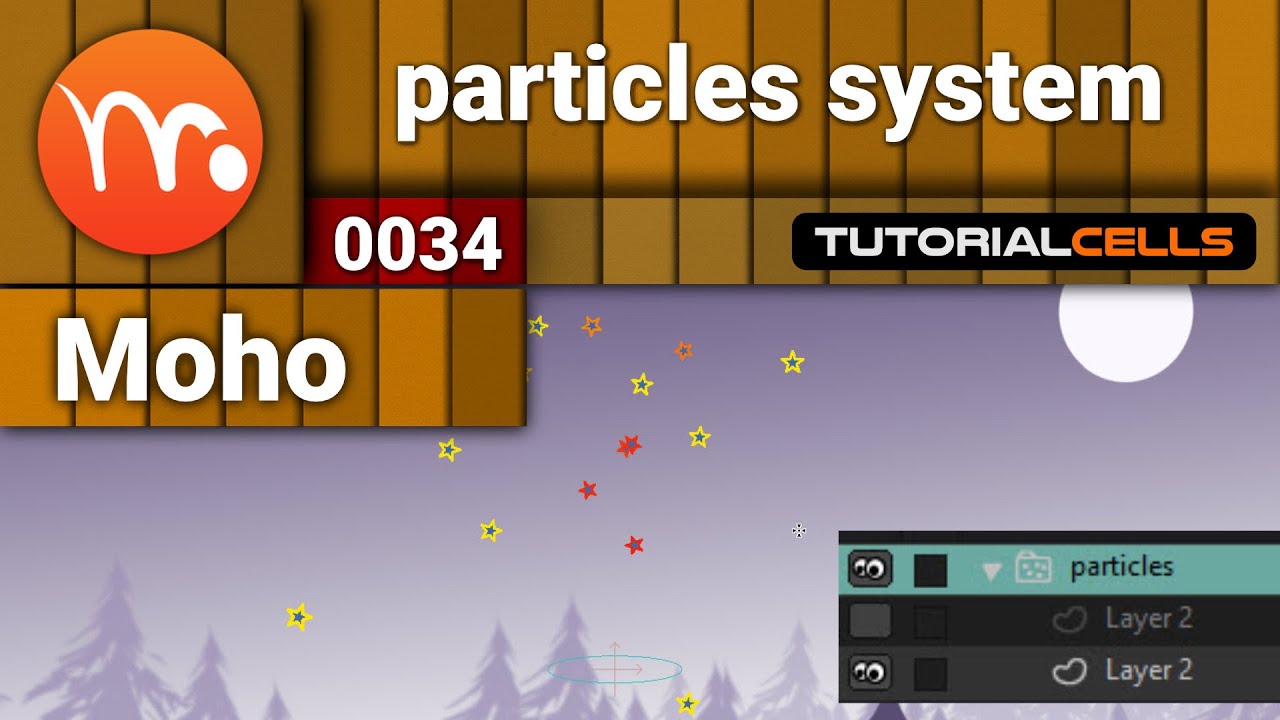 0034. particle system in moho