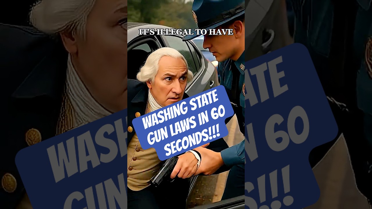 Washington State Gun Laws in 60 Seconds! Pt. 1
