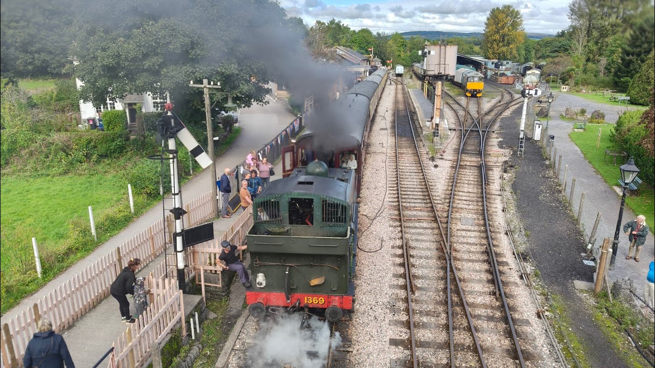 Great Western Railway Class 1366 No 1369 at Buckfastleigh Station