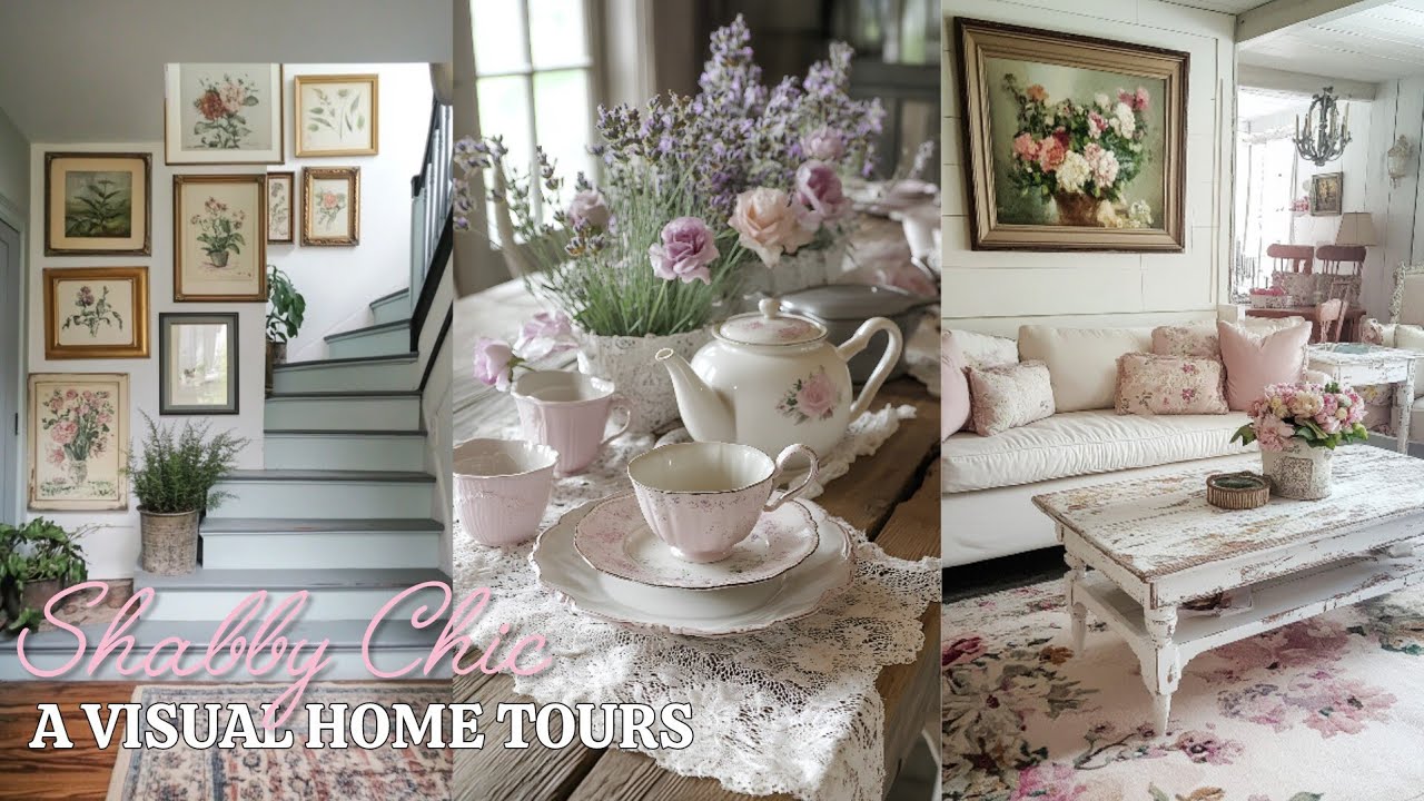 SHABBY CHIC COUNTRY DECOR: Cottage Style Full of Character Ideas To Awaken a Passion for Home Decor