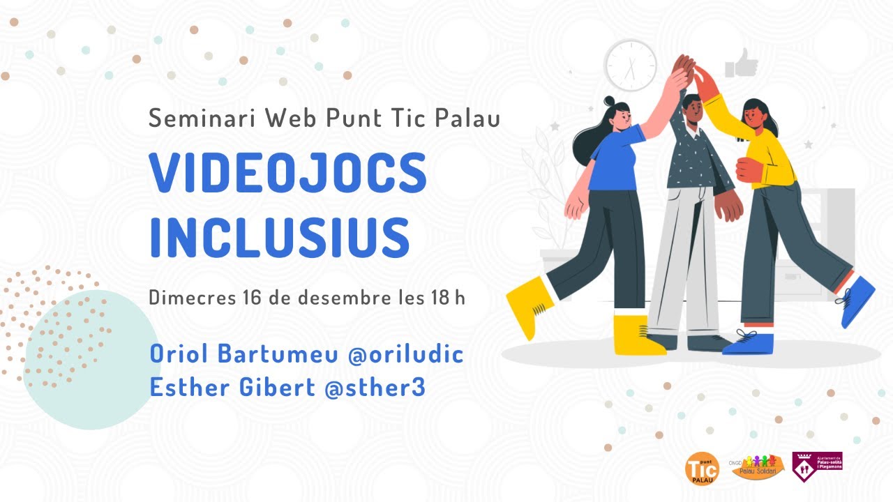 Punt TIC Palau - Videojocs Inclusius