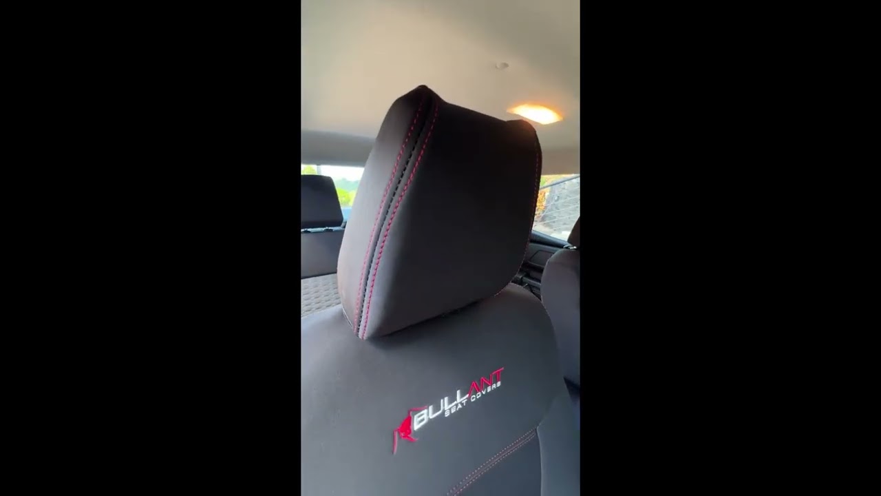Bullant Seat Covers in Dual Cab Triton