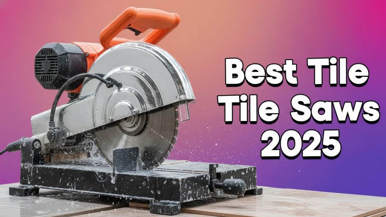 ✅Top 5 Best Tile Saw 2025 - Best Budget Wet Tile Saw Buying Guide