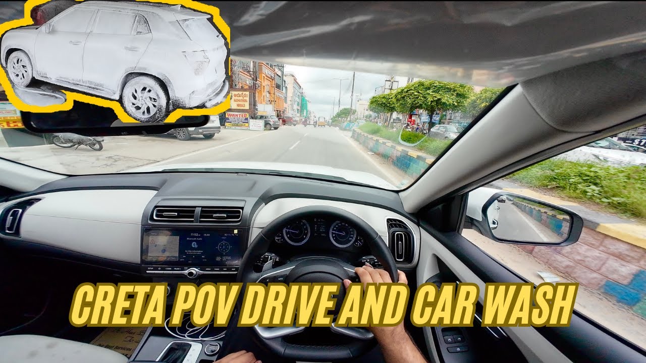 Hyundai Creta POV Drive | First POV Drive | Smooth Highway Ride After Car Wash