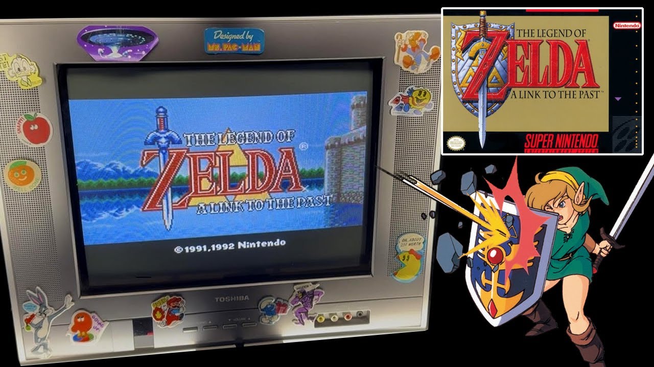 The Legend of Zelda: A Link to the Past on a Tube TV - Mike Matei Live