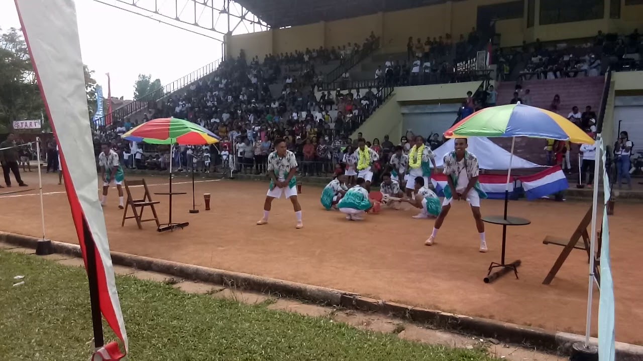 TJ Dancer Juara 2 Kategori Dewasa Lomba Baris Berkreasi Empang Tahun 2019 Di Karpan-Ambon