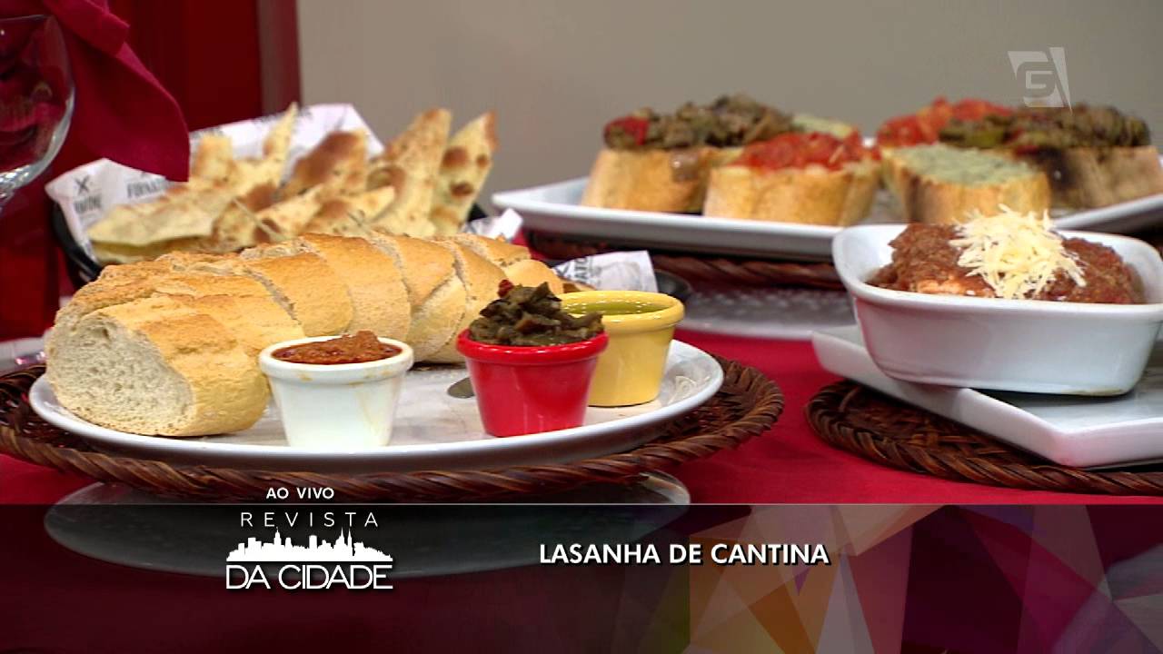 Revista da Cidade - Lasanha da Cantina (11/02/16)