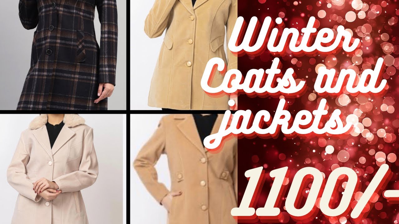 Coats and jackets.. To place order whatsapp on 9818214858.. 