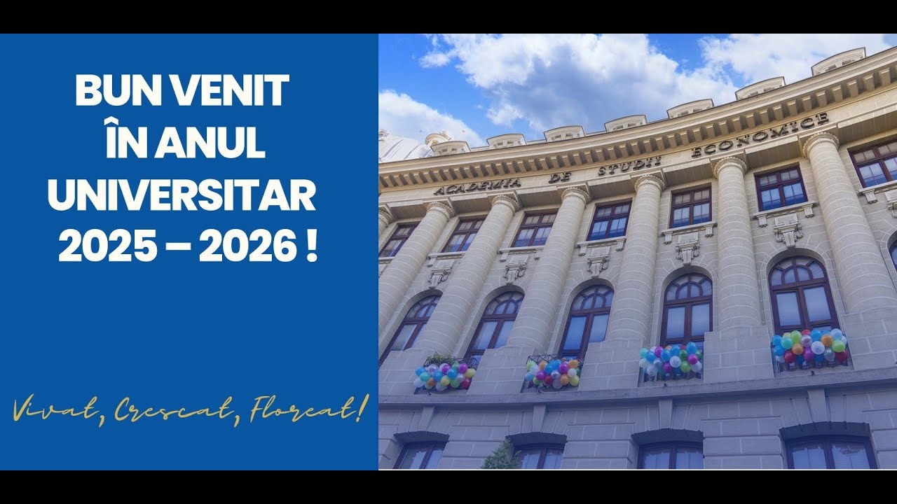 Deschidere an universitar 2025-2026