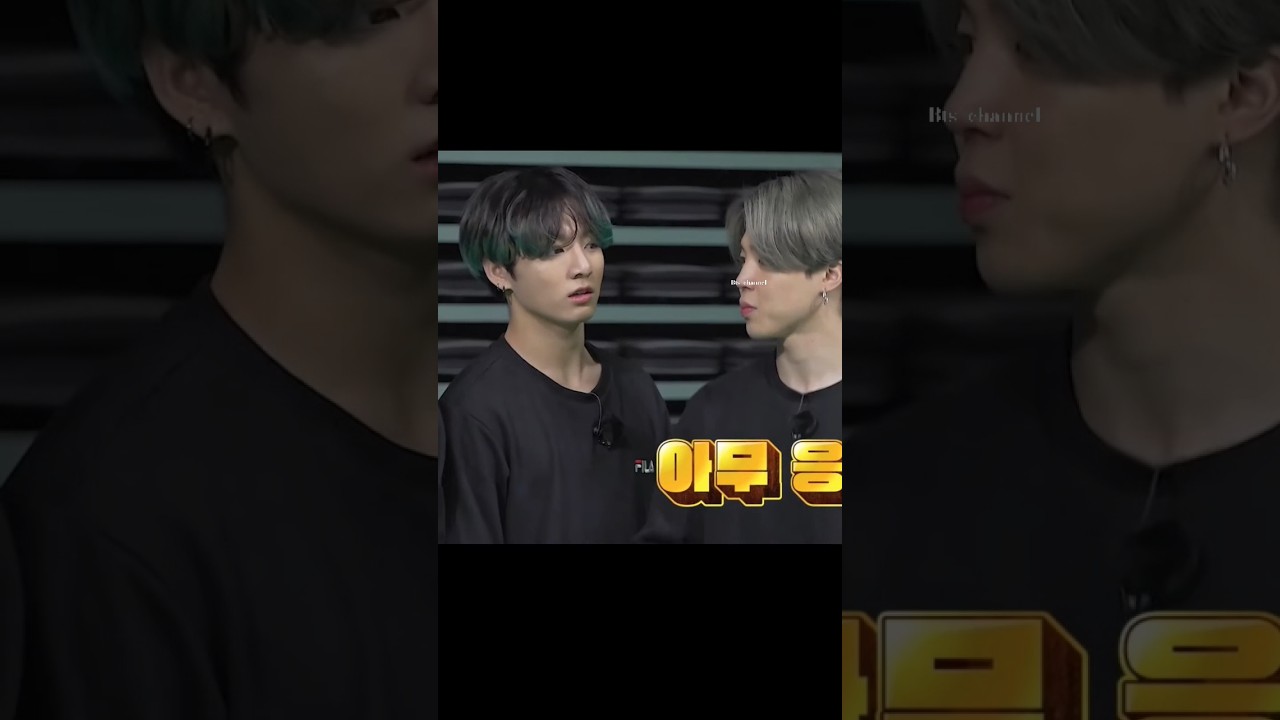 jungkook's Jealousy over jiminaa 🐥🐥lll #jikook #kookmin #bts #shorts