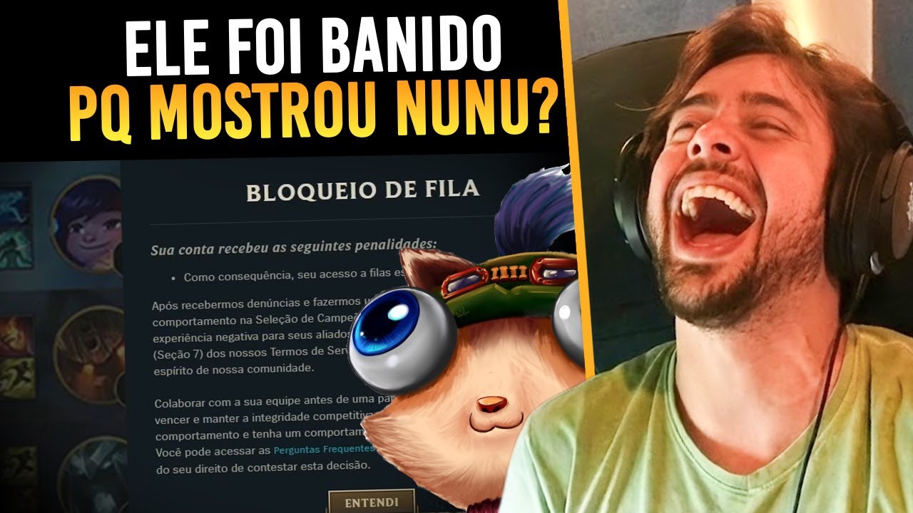 BRONZIOCRE MOSTROU NUNU NOS PICKS E BANS E TOMOU BAN KKKKKKKK