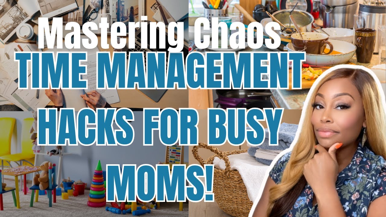 Time Management and Productivity Tips for Busy Working Moms